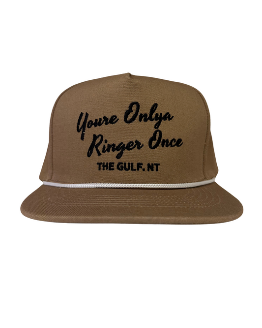 The Gulf Trucker Cap - Closed-Back Design in Brown