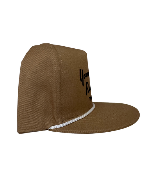 The Gulf Trucker Cap - Closed-Back Design in Brown